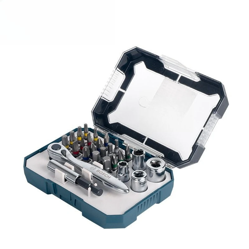 

26-piece Screw Batch Head Sleeve Electric Batch Head Driver Head Electric Screwdriver Ratchet Small Fly Wrench Inner Hexagon