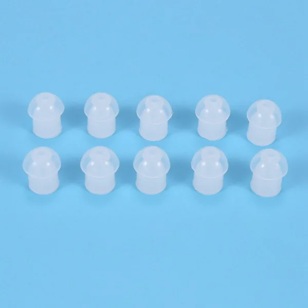 เปลี่ยนเห็ดหูฟังหูฟังสำหรับ Motorola Kenwood Two Way วิทยุ Coil Tube เสียงชุด/โปร่งใสอะคูสติก