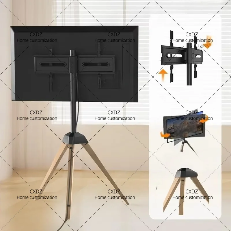 XX Monitor Office TV Stands Meeting Room Living Room Home Furniture TV Stands Simple Metal Furniture Rack Pour