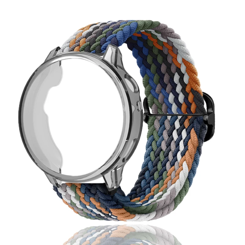 

For Garmin Venu 4 45mm Case Smart Watch Strap Band Nylon Belt Adjustable Soft Breathable Wristband