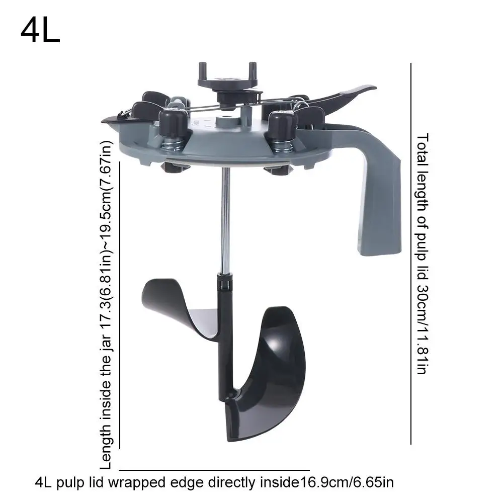 Paint Color Tool 1L/4L Paint Can Lid Mixer Handle Mess-Free Paint Mix Cover ABS Universal Coating Mixing Stirrer Paint