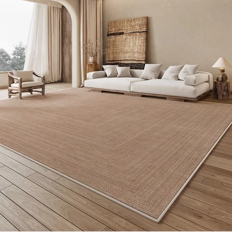 French Retro Living Room Carpet Large Area Sofa Coffee Table Nonslip Floor Mat Home Decoration Bedroom Bedside Soft Rug Tapis 러그