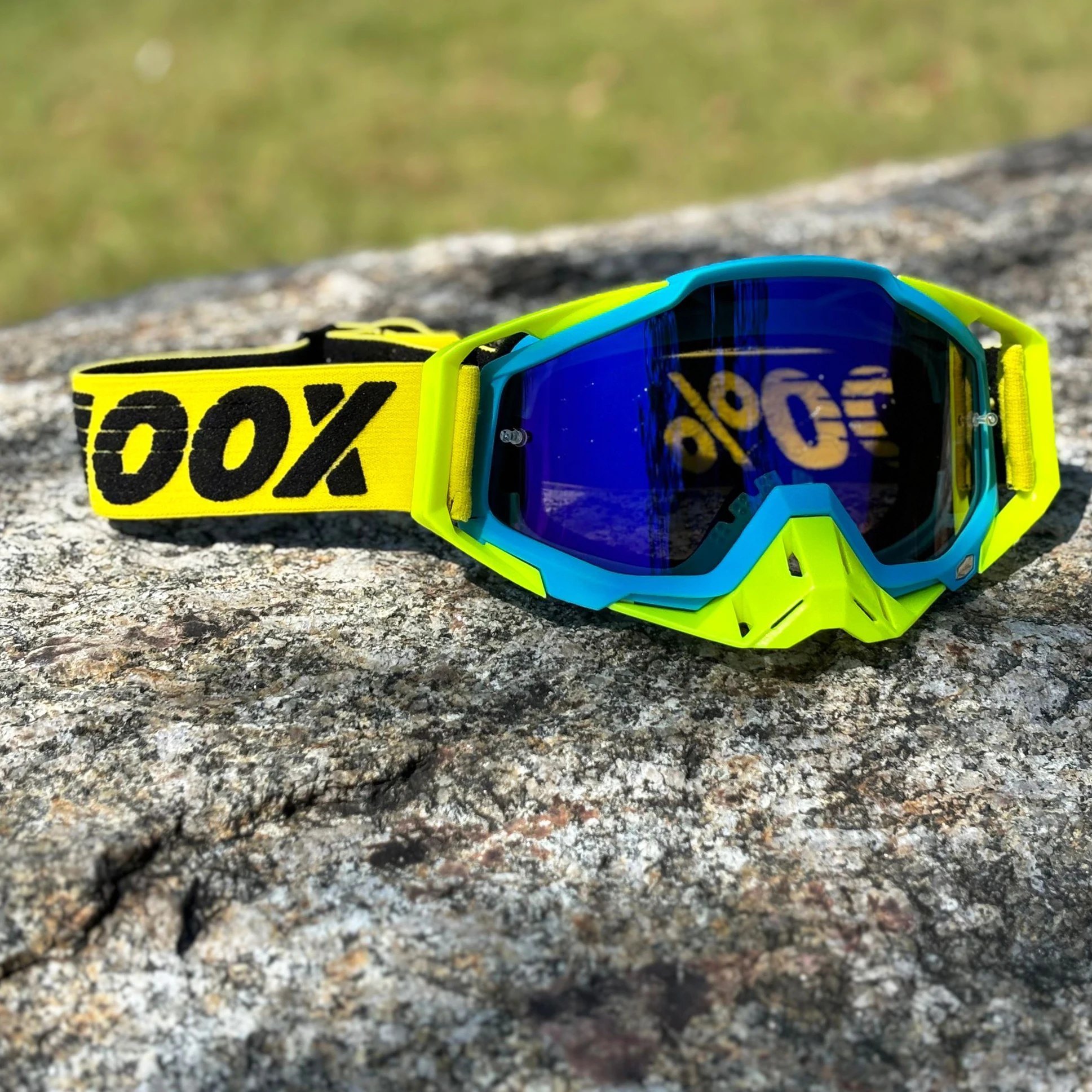 Gogle motocyklowe Okulary motocrossowe Off-road Okulary przeciwsłoneczne dla mężczyzn MTB ATV Maska Wiatroszczelna ochrona Gogle wyścigowe na rowerze