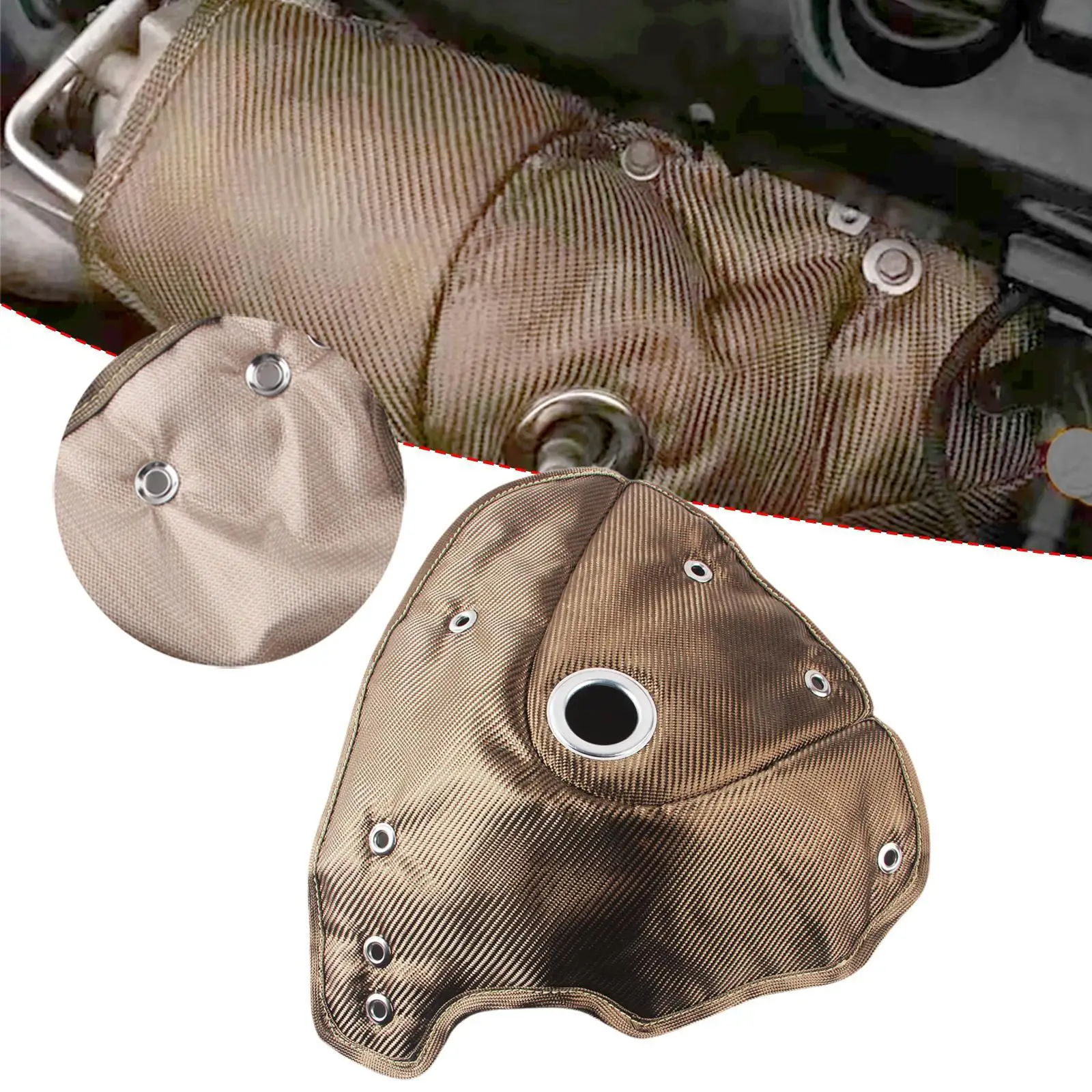 

Turbo Blanket Car Car Turbo Heat Shield Wrap for Cooper S R55 R56 1.6T