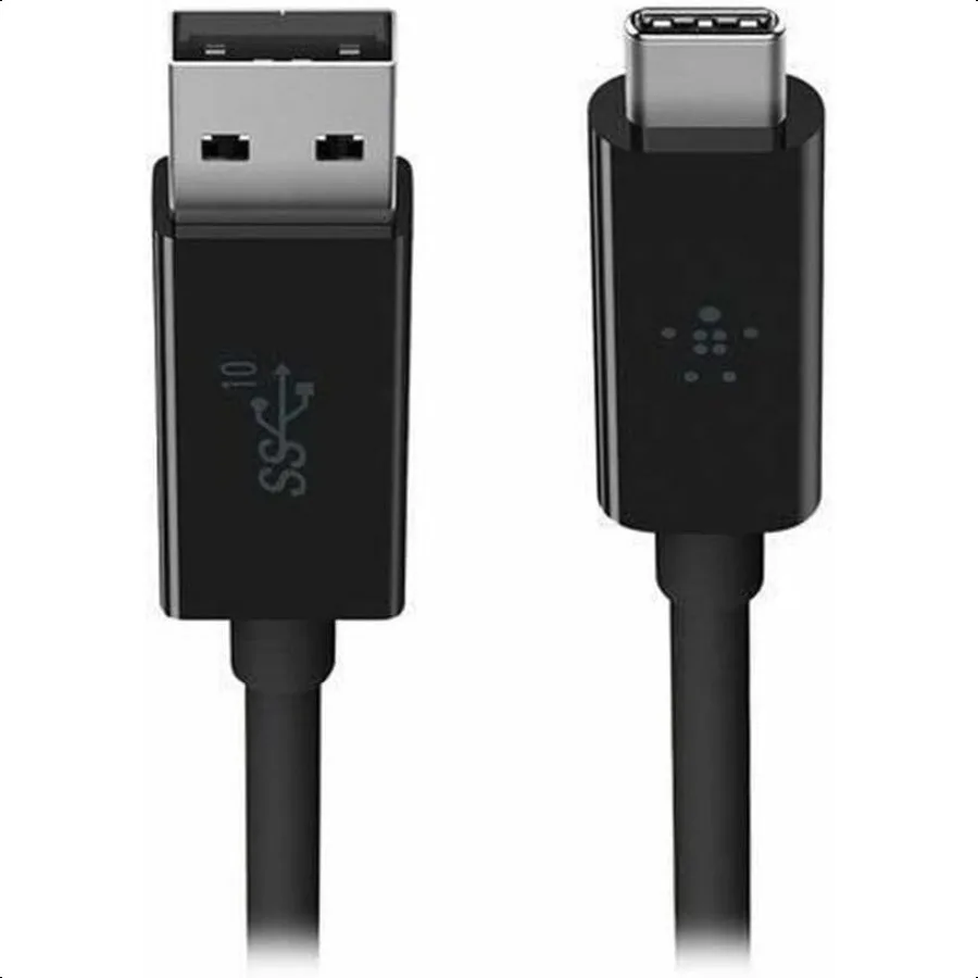 

3.1 USB A To USB C Cable Compatible W Thunderbolt 3 USB C Cable For book Pro Galaxy and More Data Transfer Up To 10gbps For USB