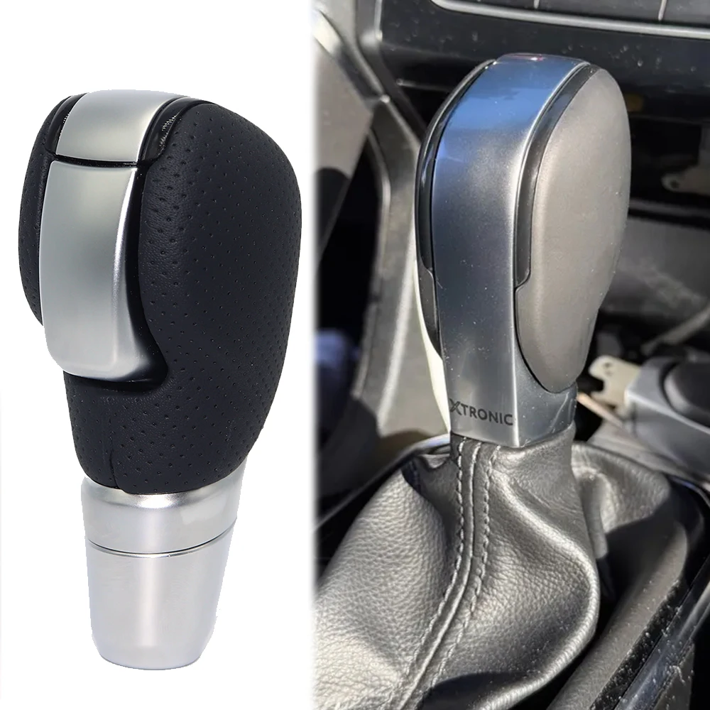 

Automatic Gear Shift Knob Chrome Silver Weighted Gearstick Head For Renault Kadjar Koleos 2 HY HC Megane 4 Scenic 4 Talisman LFD