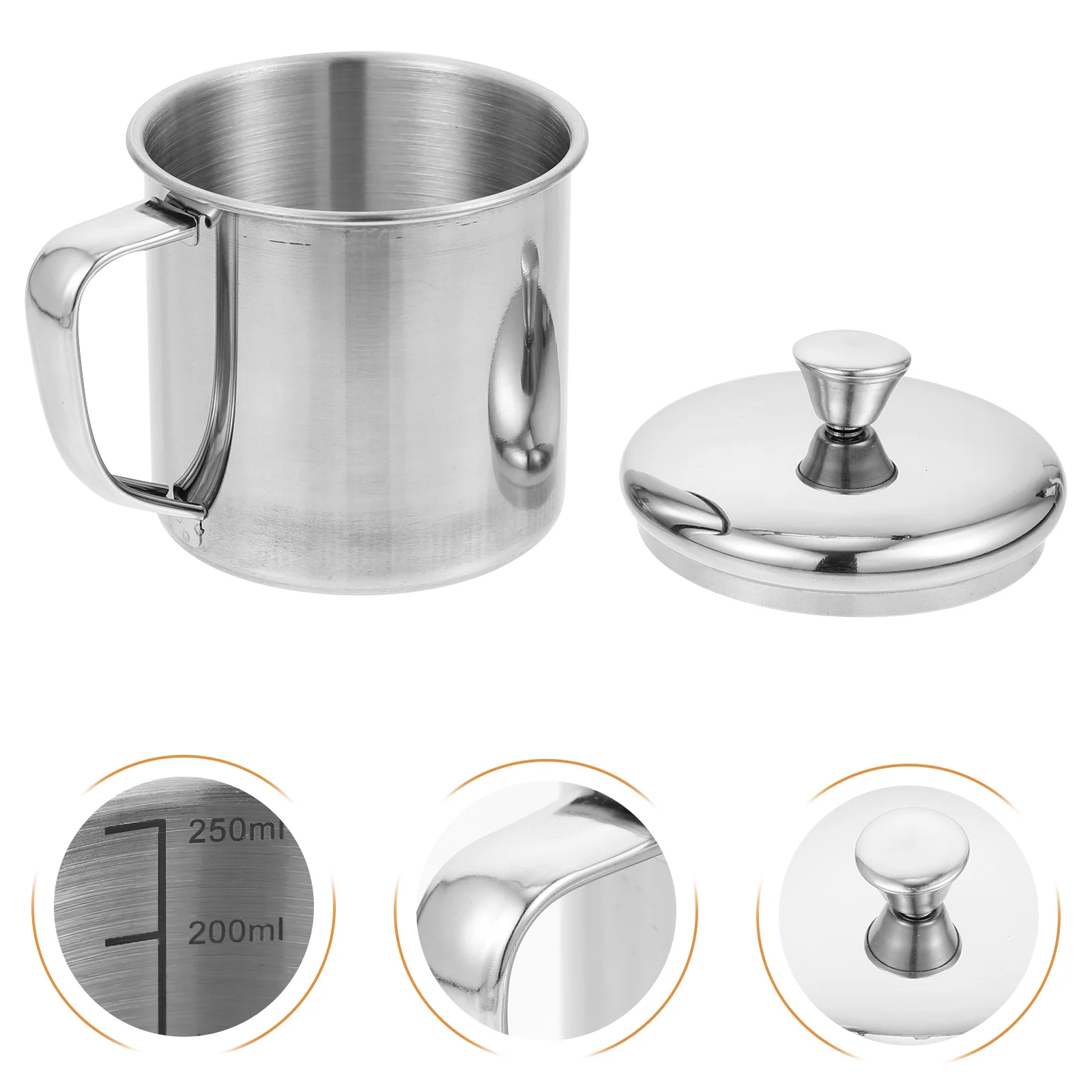 

Stainless Steel Water Cup 500Ml Vacuum Insulated Mug For Coffee Tea Juice Portable Leak-Proof Bottle Home Office Outdoor