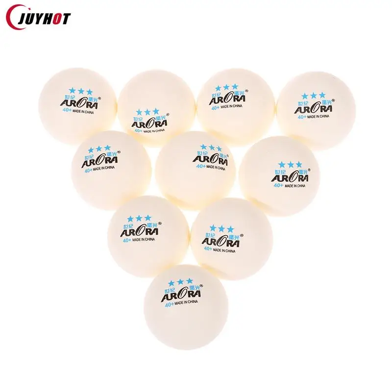 10 Stuks Ping Pong Ballen 40Mm Abs Tafeltrainingsballen Professionele Tafeltennisballen Ttf Standaard Tafeltennis Voor Competitie