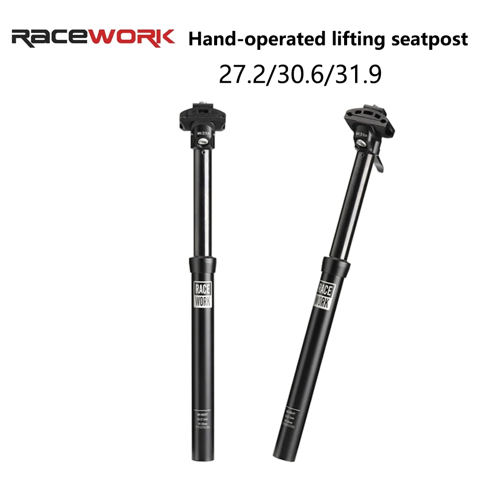 RACEWORK MTB Fahrrad Dropper Sattelstütze 27,2/30,9/31,6mm Hand Hydraulische Höhenverstellbare Straße Mountainbike Sitzrohr – Detail 1