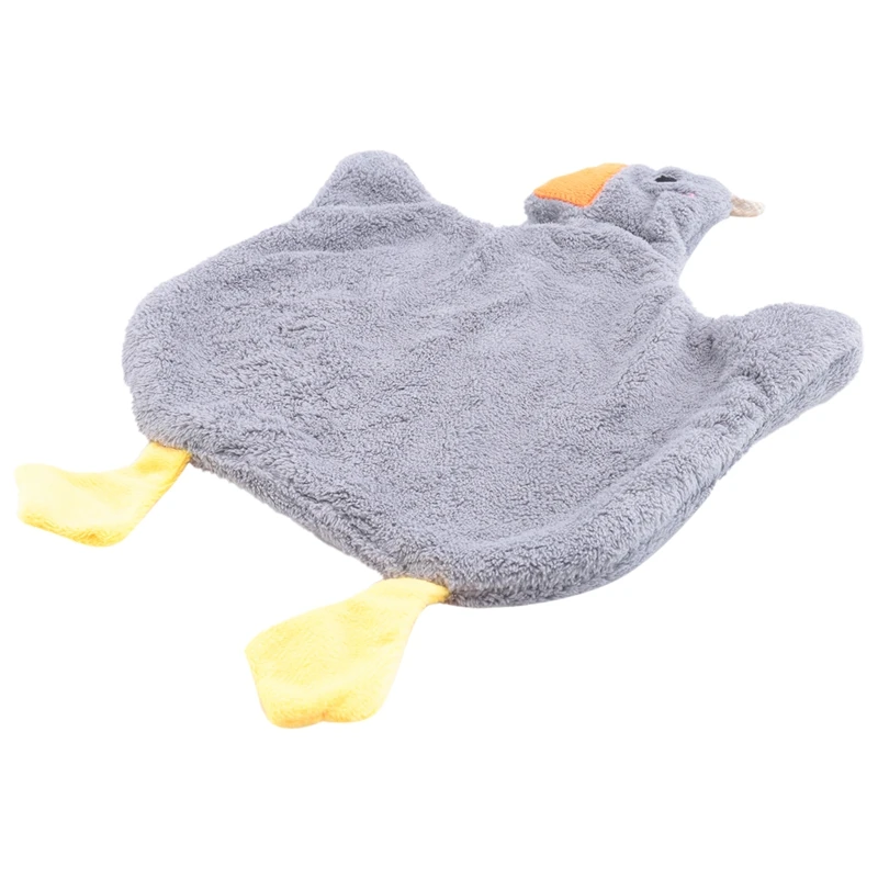 Cartoon Goose Hand Towel Toilet Hand Towel Hanging Type With Super Water Absorption Quick Drying