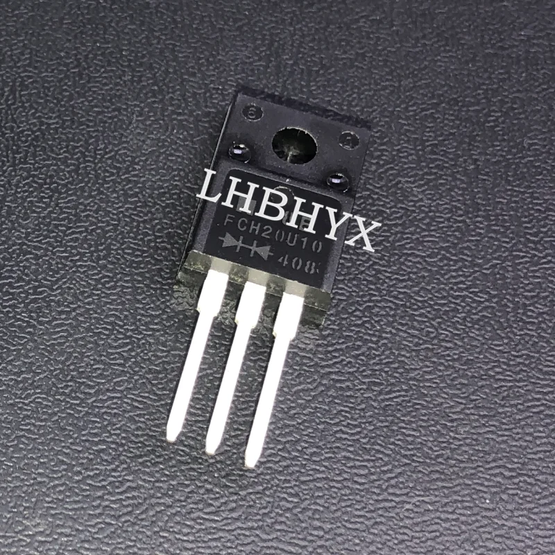 Diodo de barreira Schottky FCH20U10 TO-220F 100V 20A Novo Original 2PCS