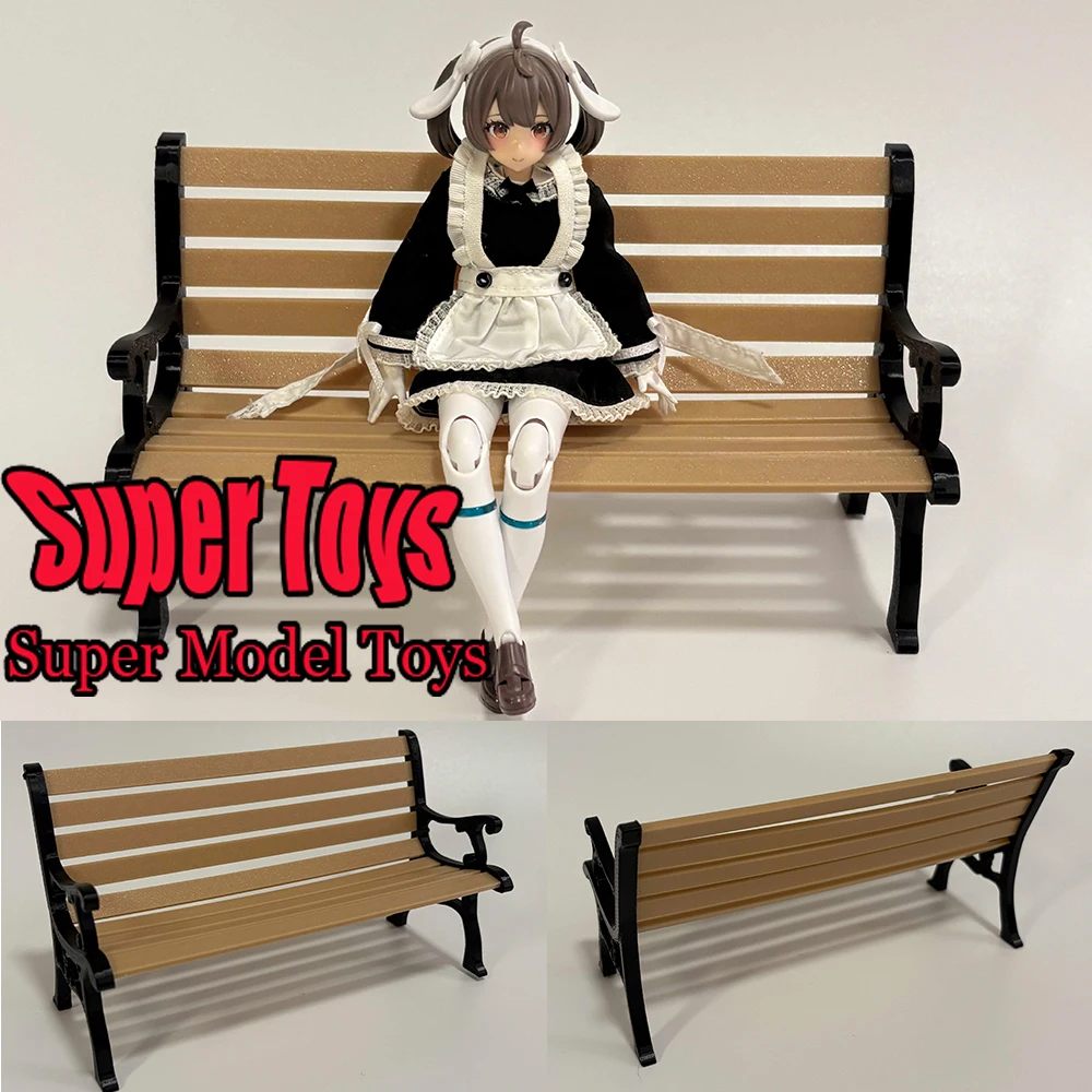 

In Stock 1/12 Scale Soldier Scene Accessories Park Casual Bench Miniature Model Prop Fit 6-inches Action Figure Doll Toys