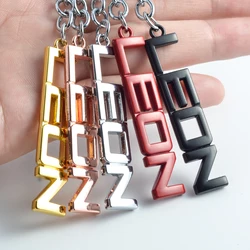 Car Keychain For Seat Leon Logo Metal Keyring Key Ring Holder LEON 5f Accessories