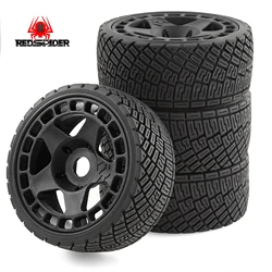 4pcs 98mm 1/8 1/7 RC Off-Road Buggy Wheels Tire 17mm Hex for ARRMA Typhon Talion Traxxas Redcat Team Losi Kyosho HPI HSP VRX RC