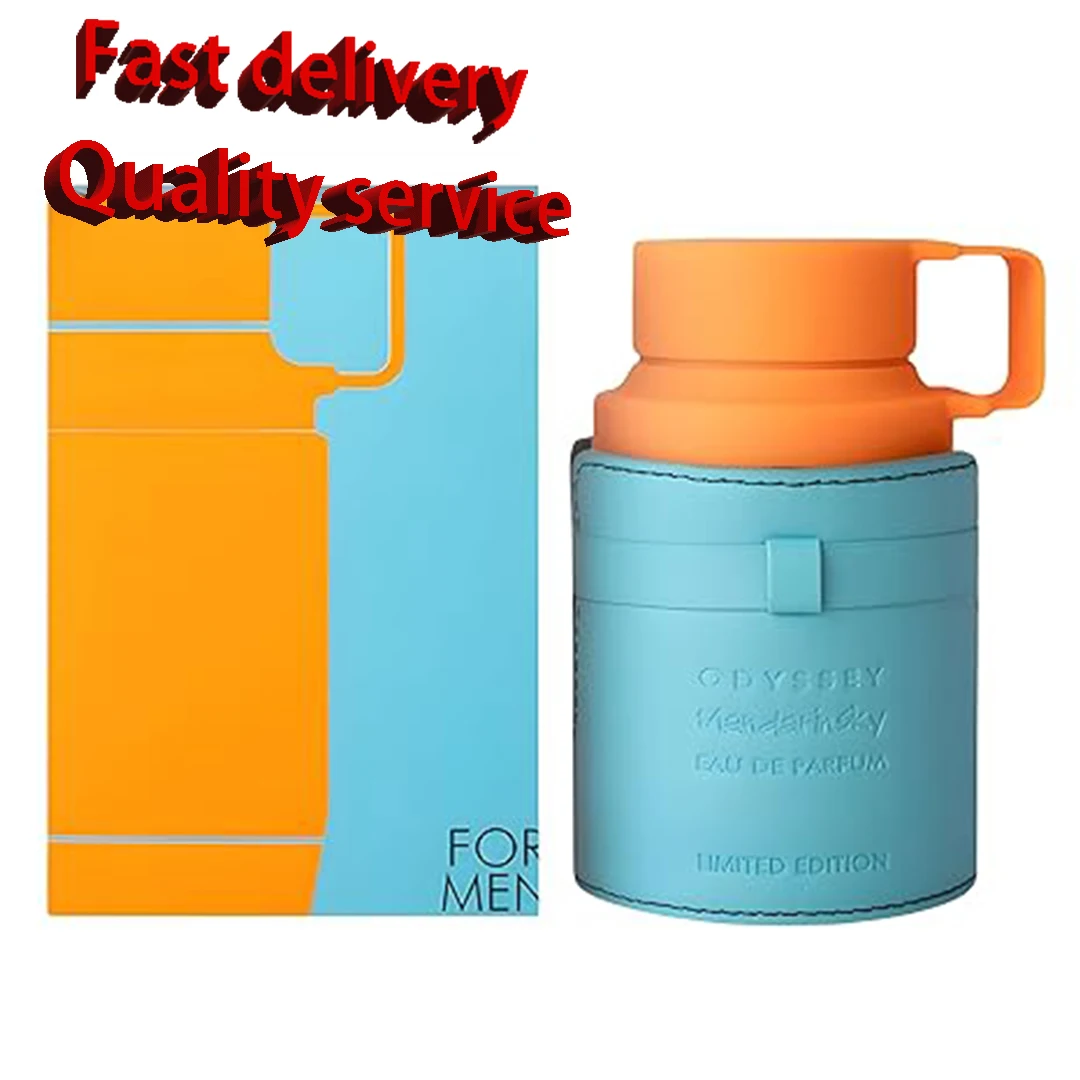 

3.4 Ounce Original Armaf Odyssey Mandarin Sky for Men Eau De Parfum Spray Arabic Perfume Colognes and Colognes Birthday Present