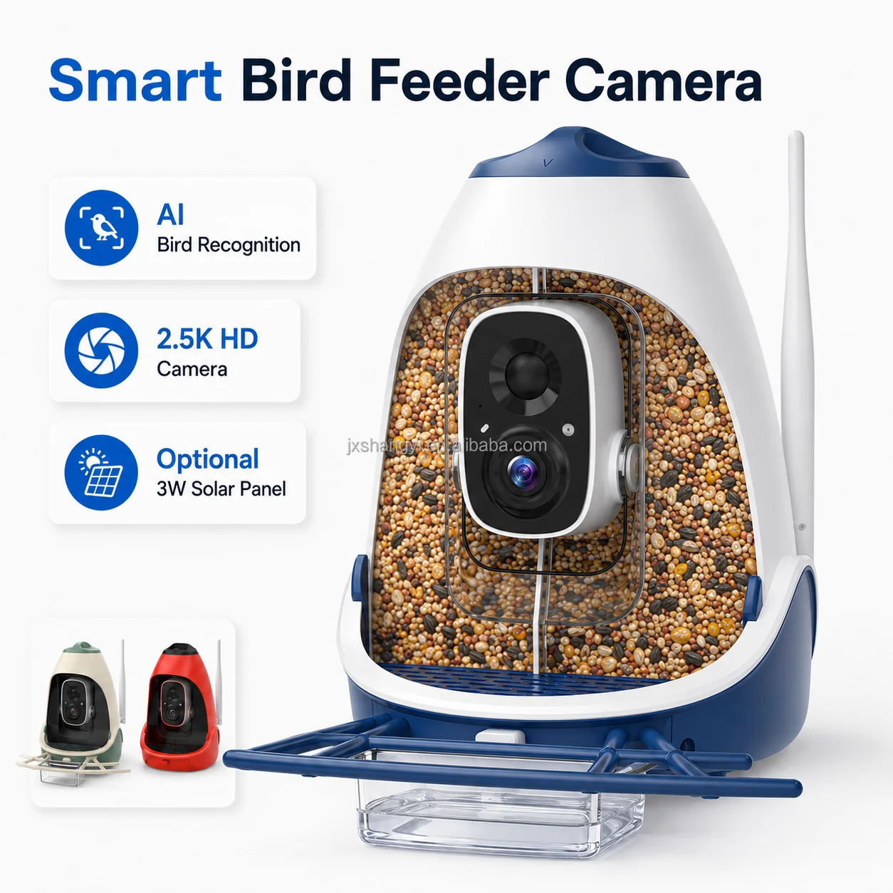Pengumpan Burung Pintar Tahan  - Smart Bird Feeder Camera ulasan dan harga