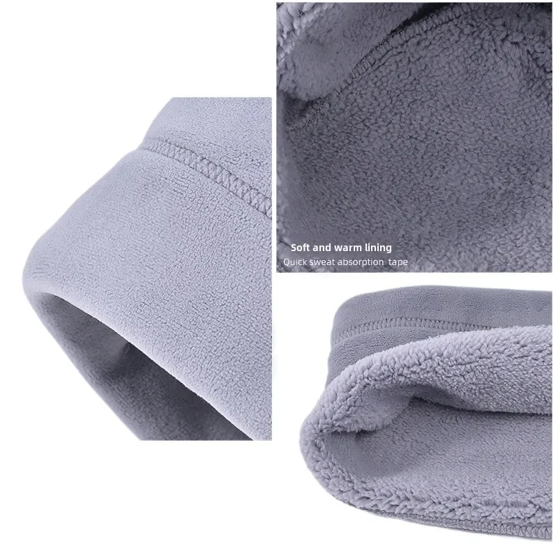 Kids Winter Hat Neckwarmer Windproof Polar Fleece Balaclava for Children Thermal Head Hat Scarf Sets Cycling Skiing Hooded Cap