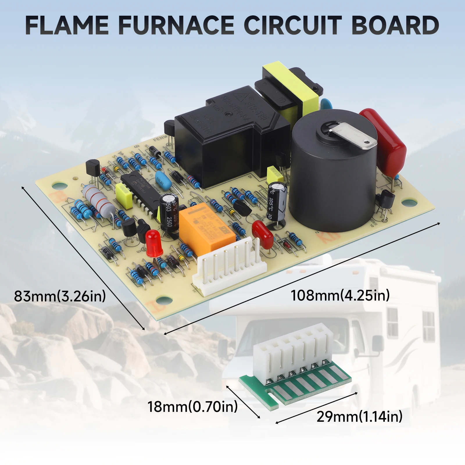 

RV Gas Furnace Ignition Circuit Control Board For Atwood Dometic Hydro Flame Furnaces Models 8900-I-II-III OEM 31501 33488 33727