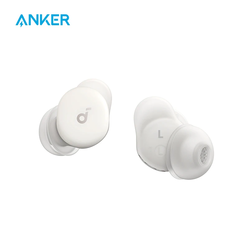Soundcore Sleep A30 by Anker Sleep Earbuds, Smart Active Noise Cancelling Sleep Headphones, Adaptive Snore-Masking System