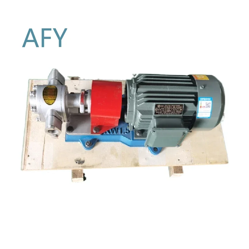Honey Transfer Low Speed Working Gear Pump Food Grade Electric Rotary Pump for Food Processing Equipment for Syrup Dispensing