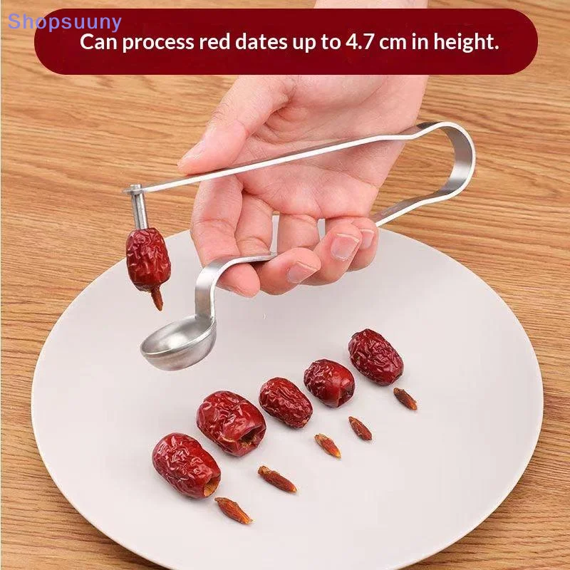 [SU]Stainless Steel Red Date Pitter Tool–Seed Corer Kitchen Gadget[SU]