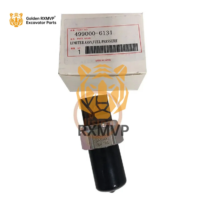 For 4hk1 Common Rial Fuel Pressure Sensor 499000-6131 8-98119790-0 8981197900 Excavator RXMVP