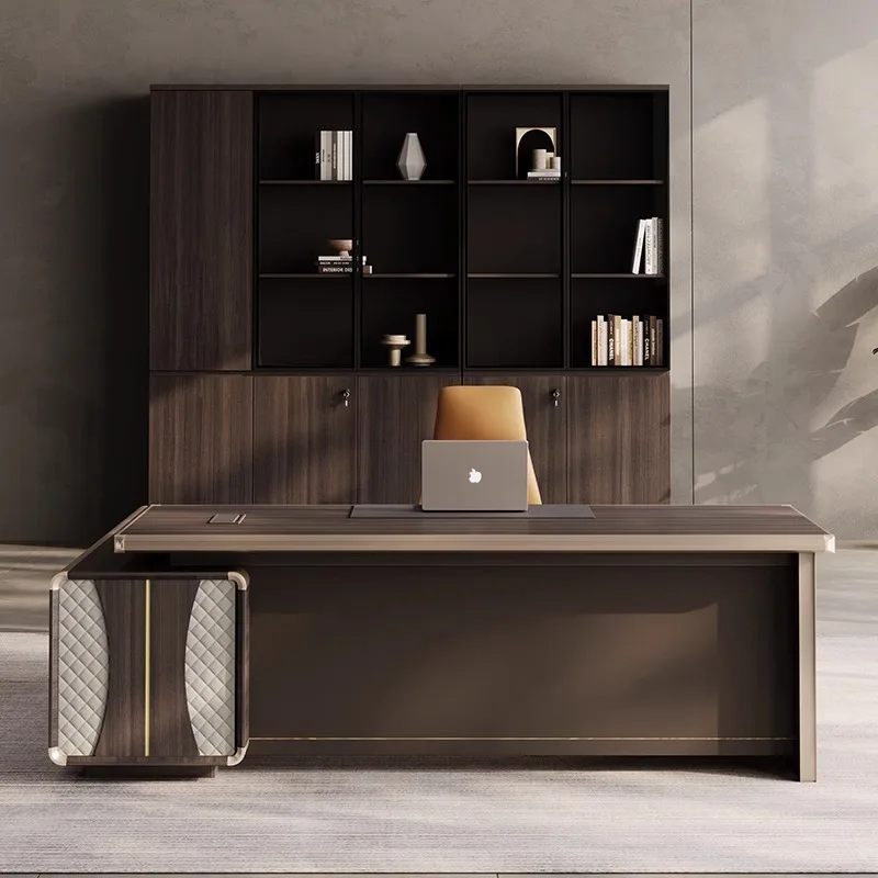 Office desks, boss desks, office furniture for leaders, executive managers, and chair and desk combinations