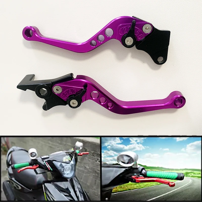 

Motorcycle Clutch Brake Handle CNC Drum Lever Double Disc Brake Pull Rod Horn Motorbike Modification Handle Brake Lever Handle
