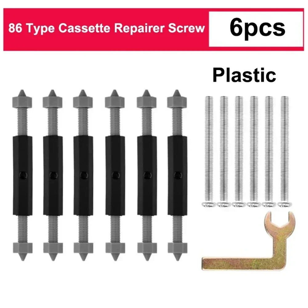 

1 Set Cassette Repairer Fixing Screw 86 Type Lever Wall Plate Junction Box Repair Switch Socket Support Rod Adjustable Hand Tool