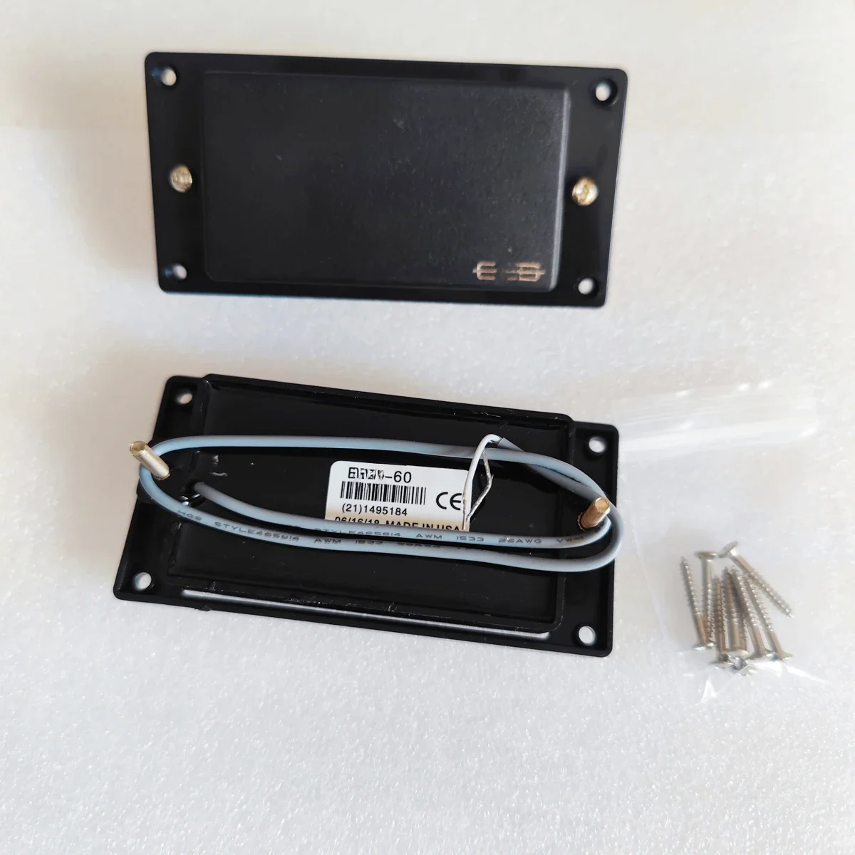 Black Guitar Pickups 81/60 Humbucker Ceramics Closed Passive Electric Guitar Pickups 1C Wire