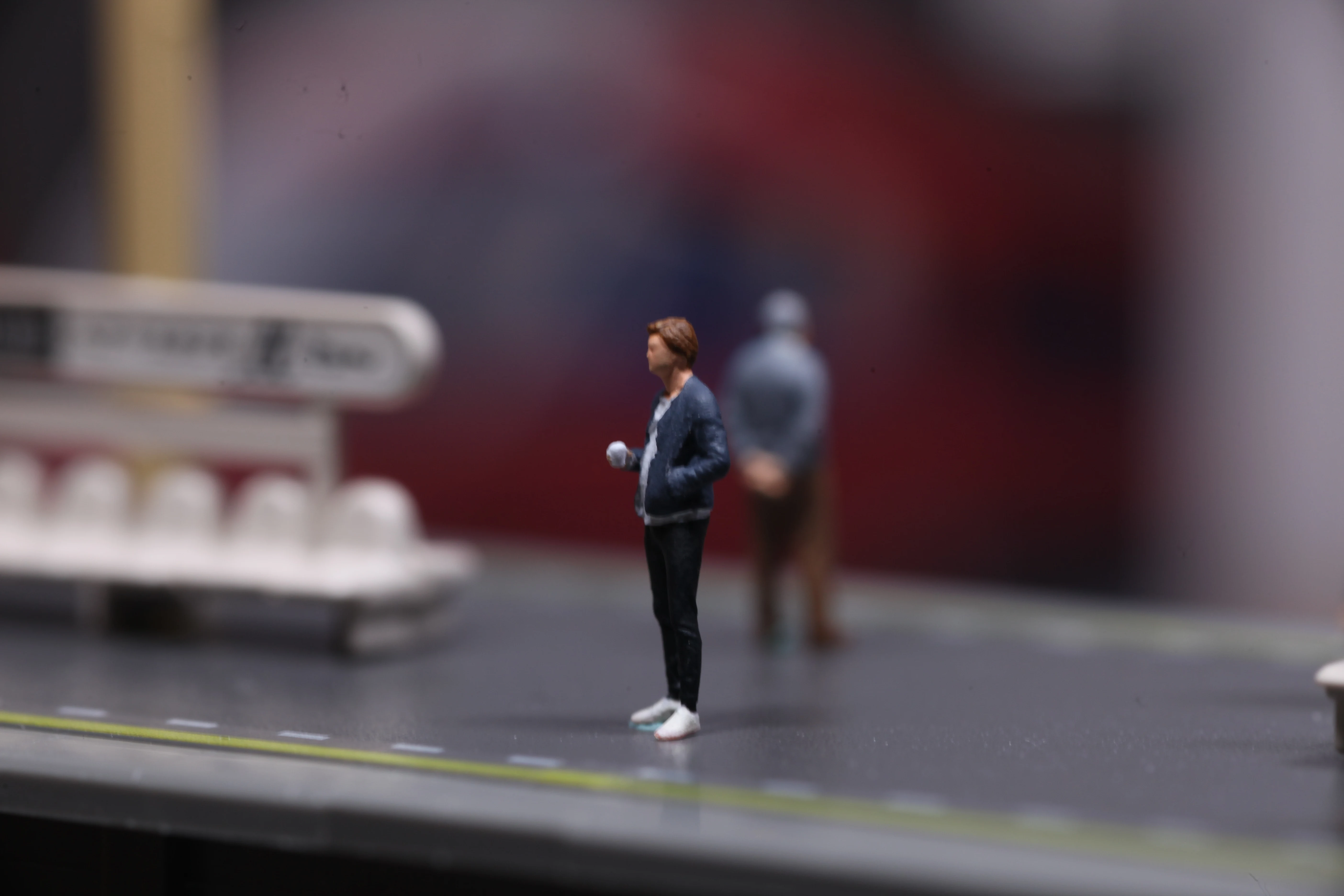 キングトイズ 1/160 Nゲージ 鉄道模型 シーン ミニチュア カジュアルボーイ