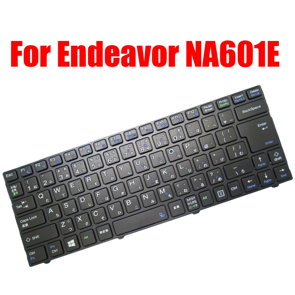 

Laptop Keyboard For Epson For Endeavor NA601E Japanese JP Black With Frame