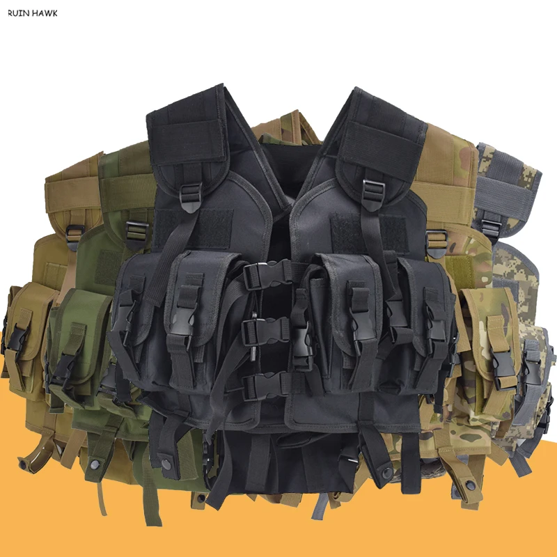 Men's Tactical Vest Hunting Protection and Equipment Paintball Airsoft Tactical Clothing Men's Hunting Accessories