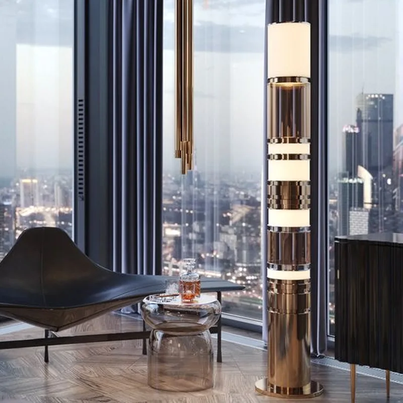 

Decorative living room floor lamp, sales office model room fashion art exhibition hall lamp