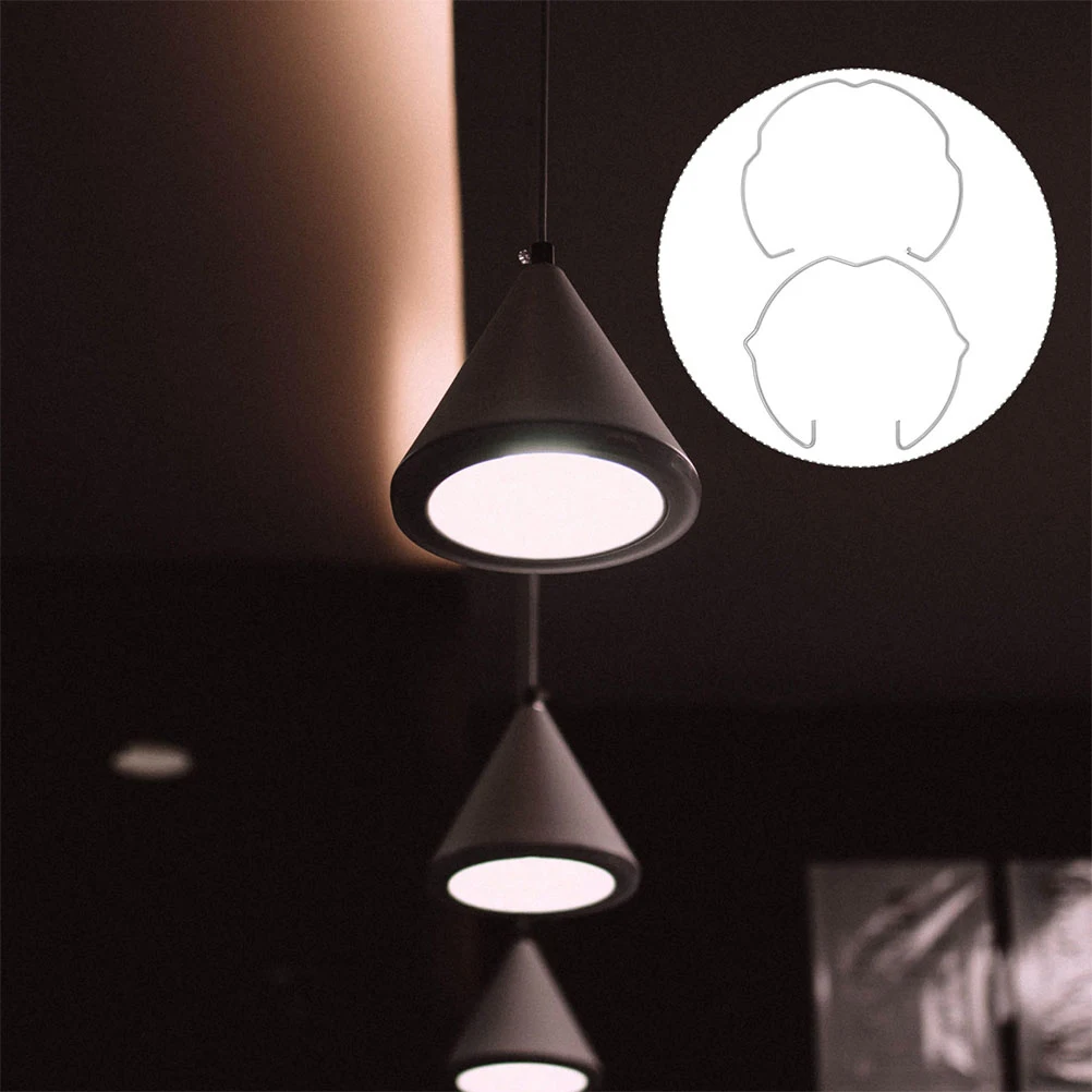 

12Pcs Downlight Accessories Spotlight Retaining Clips Metal Spring Fixing Clip Rings for Lamp Shade Secure Holder Adjustable