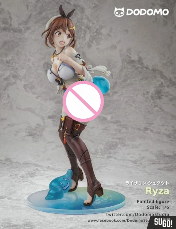 Dodomo Studio originale al 100% [18+] Atelier Ryza: Sempre oscurità Il nascondiglio segreto Ryza 1/6 GK Statua Ornamenti Pre-vendita Kawaii