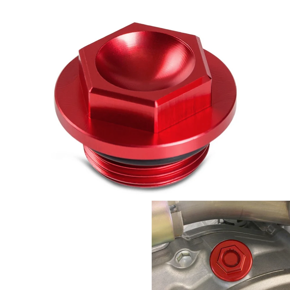 Engine Oil Filler Cap Plug For Honda CRF150R CRF250R CRF250X CRF450X 2004-2017, CRF450R 2002-2016,CR125R CR250R CR500R 1987-2007