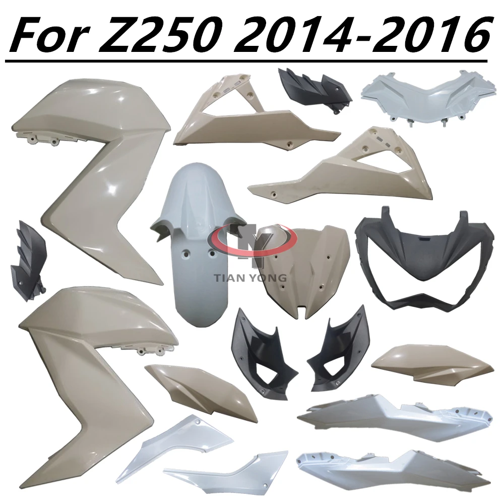 Unpainted Fairing Bodywork Injection Accessories Plastic parts Components Motorcycle For Z250 2014 2015 2016 Z 250 14-16