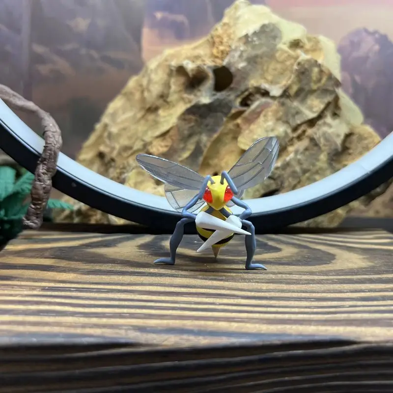 متوفر في المخزون الساخن 1/20 أنيمي نسبة العالم المحدودة Beedrill Metapod نادر محدود نموذج لعب للبنين والبنات هدية #4