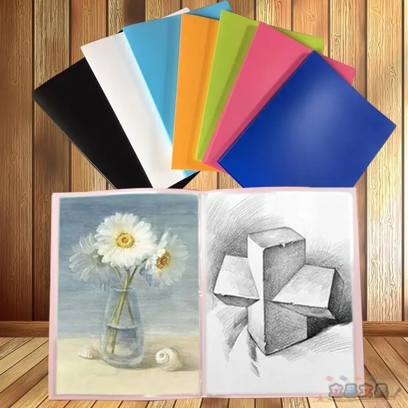 Map Map Map 4K Art Opslag Schets Boek A2 Kunstboek Transparant Invoegen Tas Engineering Tekeningen Gegevensboek Mappen