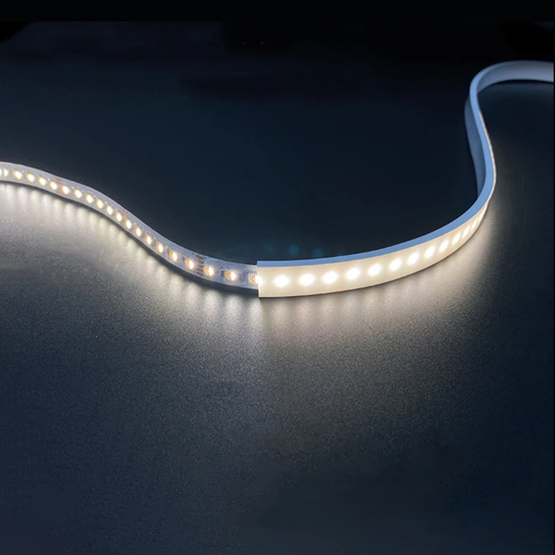 Ultrathin Led Neon Silicone Strip Rope Tube Waterproof Led Silica Gel Tape Diffuser Garden Courtyard Home Outdoor Decor Lighting