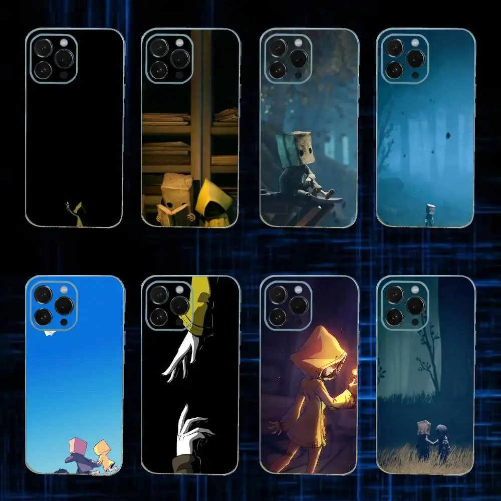 

L-Little Game N-Nightmares Phone Case For iPhone17,16,15,14,13,12,11 Plus,Pro Max Soft Transparent Cover