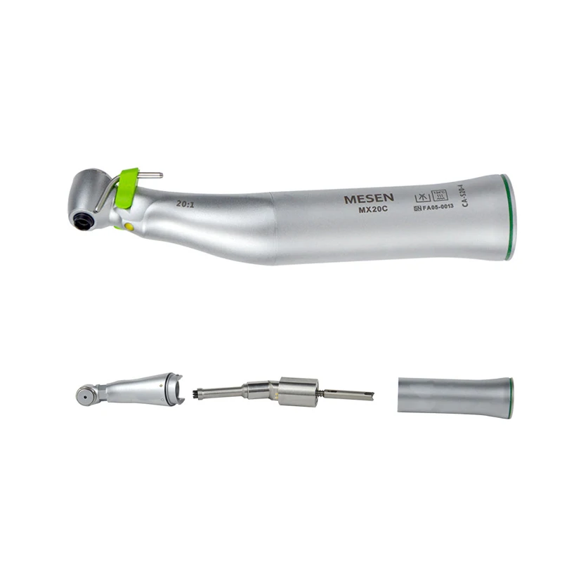 W-75 LG Surgical Contra-Angle Handpiece Dental 20:1 Implant Handpiece E generator LED contra Angle Dentist Tool