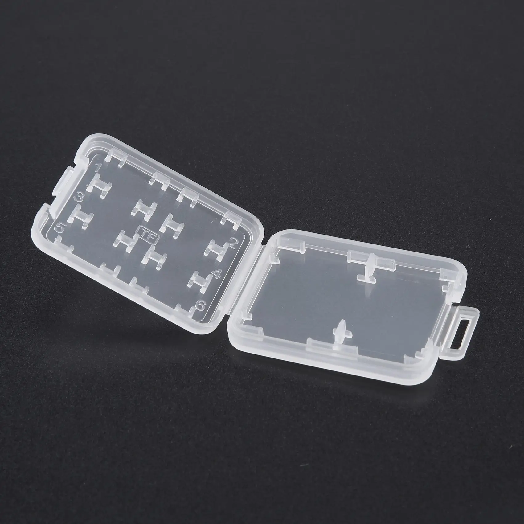 플라스틱 마이크로 SD SDHC TF MS 메모리 카드 보관 케이스 박스, 보호대 거치대, 8 in 1