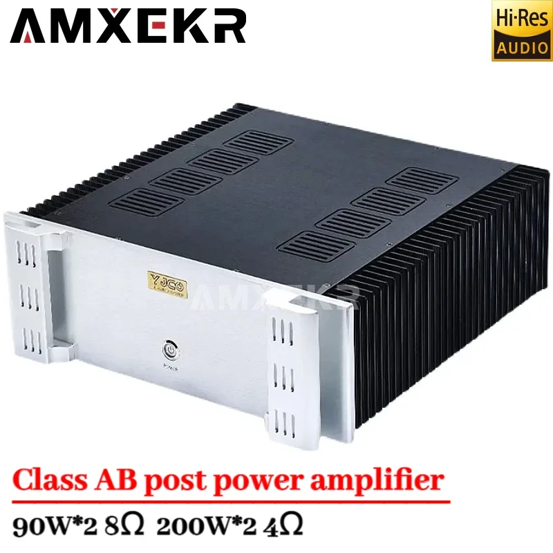 

Fever Grade Gold Seal High Power Balanced Input Post-stage High Fidelity HIFI Class A and B Power Amplifier Home Power Amplifier