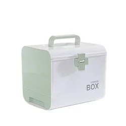 Multi-layer First Aid Kit Storage Organizer Medicine Box Portable Medical Kits PP Plastic Drawer Drug Storage Box Chest Home