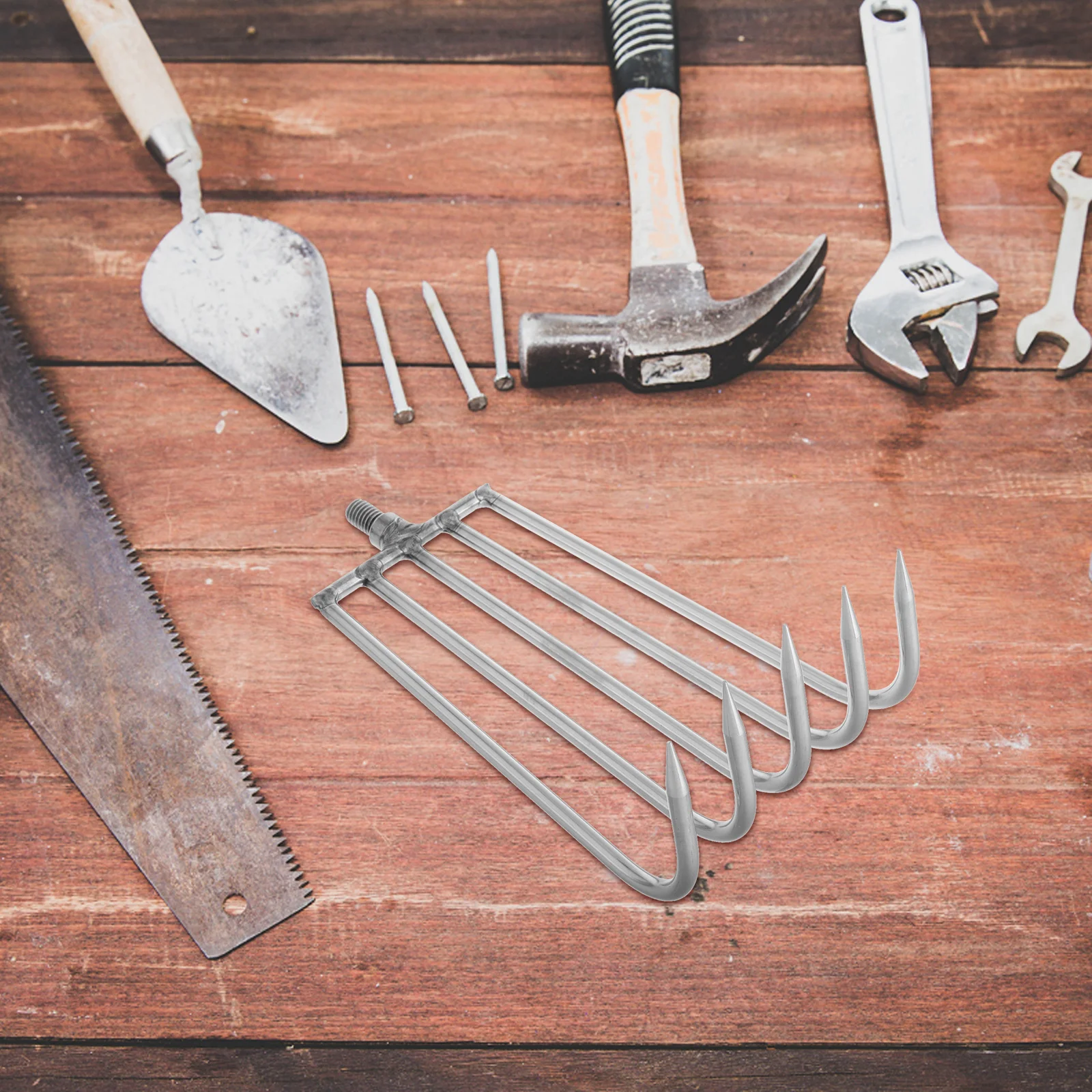 

Steel Heavy Duty Lawn Leveling Water Weed Rake For Aquatic Plants Grass Cutter Pond Garden Yard Tool Lake Fishing Rake