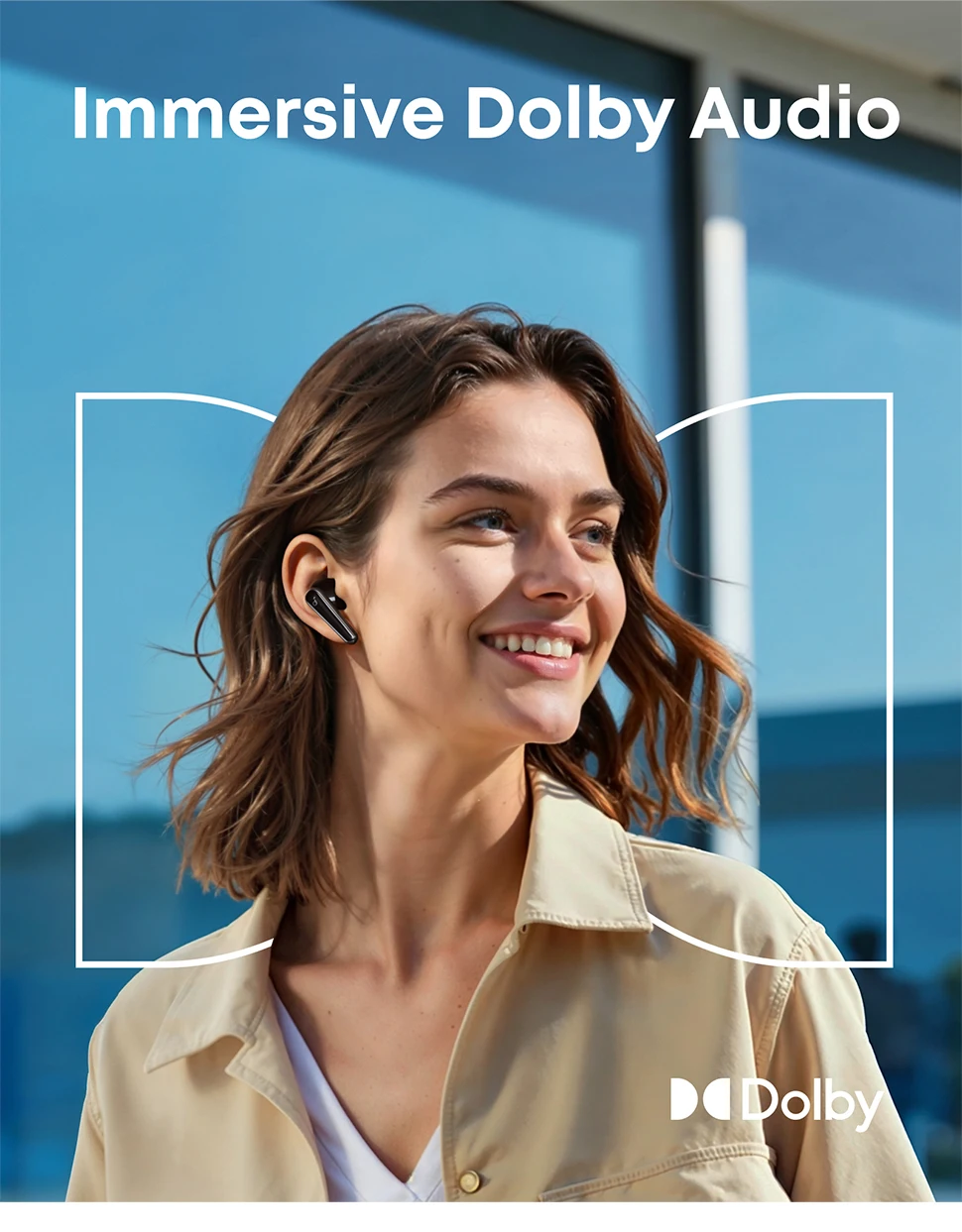 Soundcore by Anker Liberty 5 Noise-Cancelling Wireless Earbuds ANC 3.0 Earphone Bluetooth 48H Wireless Bluetooth Headphones