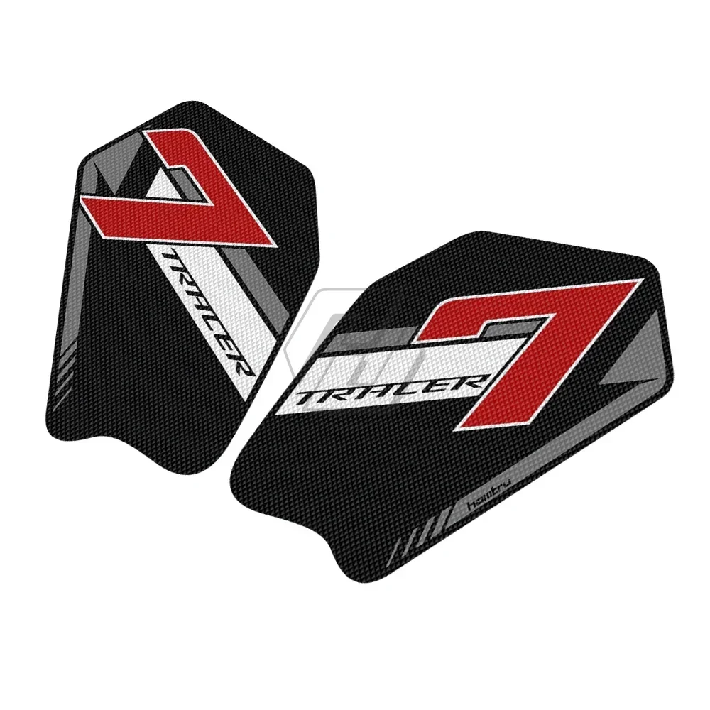 รถจักรยานยนต์อุปกรณ์เสริมด้านข้างถังPadป้องกันเข่าMat AppliqueสําหรับYamaha TRACER 7 2021-2022
