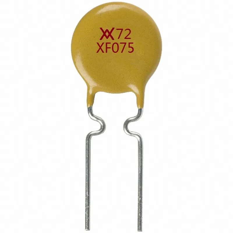 10PCS Self Recovery Fuse RXEF075 750MA 72V 0.75A XF075 PTC